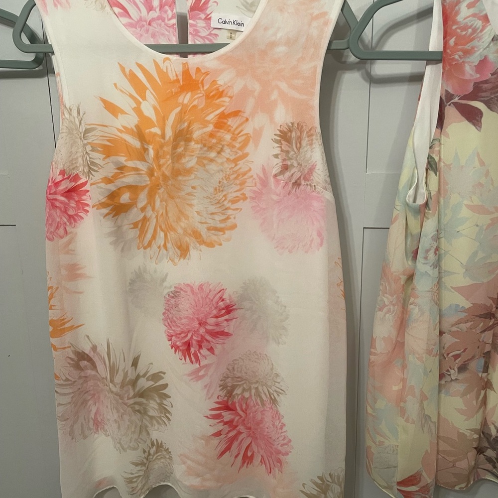 Bundle  Calvin Klein dress & Vince Camuto blouse. - Picture 5 of 14